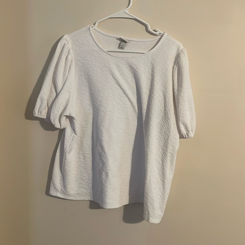 A new day women’s white xl blouse